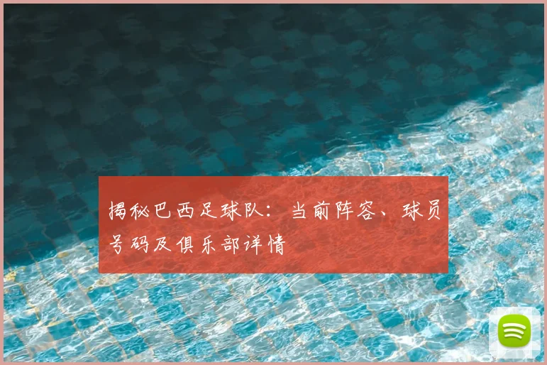 揭秘巴西足球队：当前阵容、球员号码及俱乐部详情